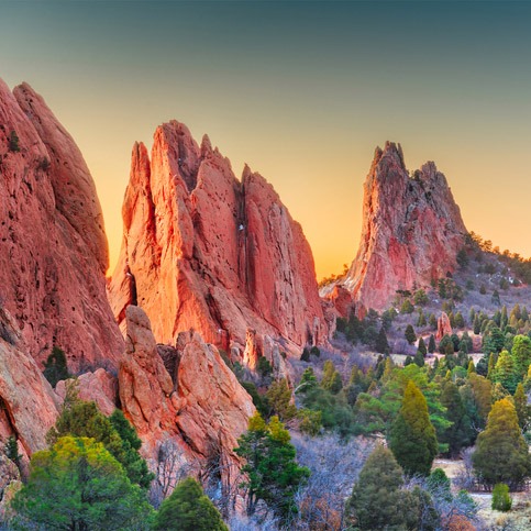 Garden of the Gods, Colorado Springs, Colorado, USA.